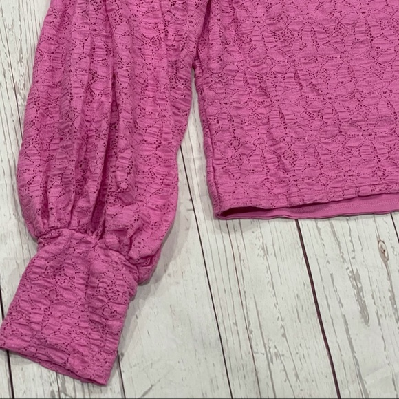 Free People Tea Time Open Back Cropped Blouse - Picture 4 of 10